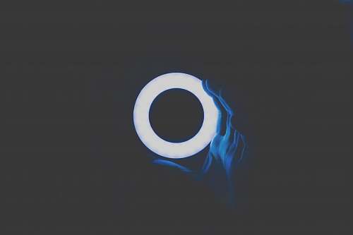 flash ring round white LED ring light